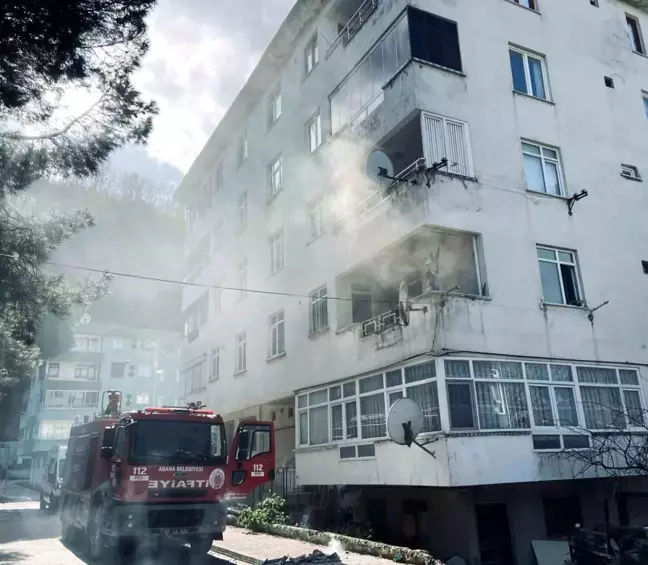 Kastamonu'da mutfak tüpünden çıkan yangında ev sahibi yaralandı