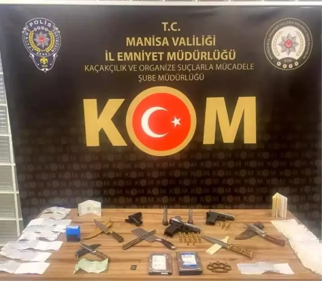 Manisa'da Suç Örgütü Operasyonu: 7 Tutuklama