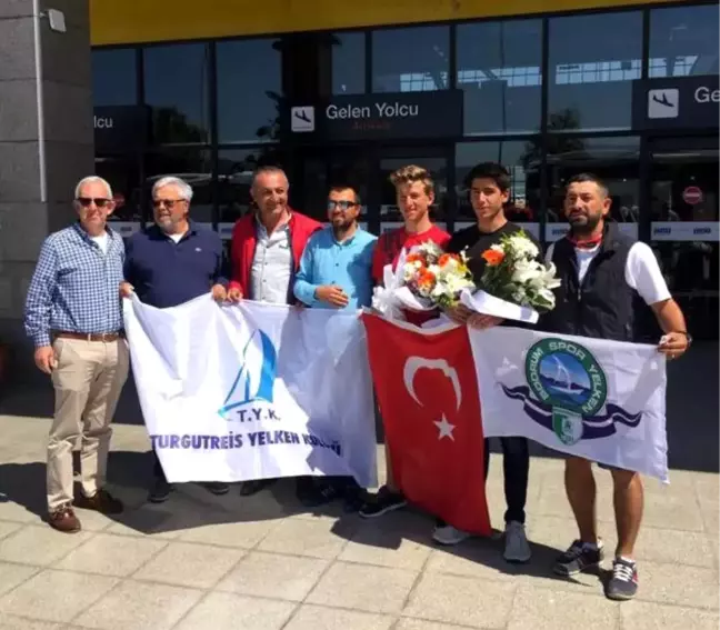 Avrupa Şampiyonu Yelkenci, Bodrum'a Döndü