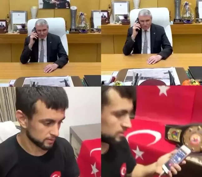 İşitme Engelliler Dünya Güreş Şampiyonası'nda Mükremin Aktaş dünya şampiyonu oldu