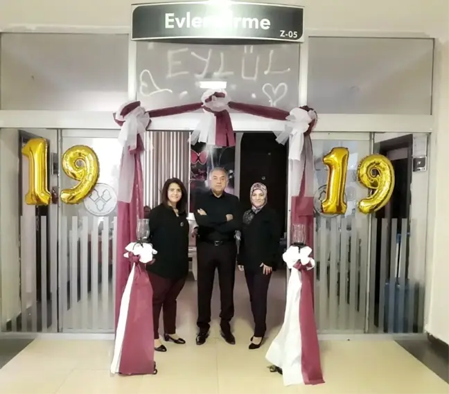 Nikah dairesinde 19.09.2019 yoğunluğu