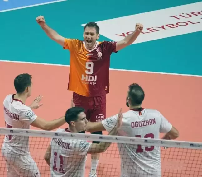 Galatasaray HDI Sigorta, TÜRŞAD'ı 3-0 mağlup etti