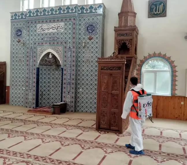 Kahramanmaraş'ta camiler Ramazan'a hazırlanıyor