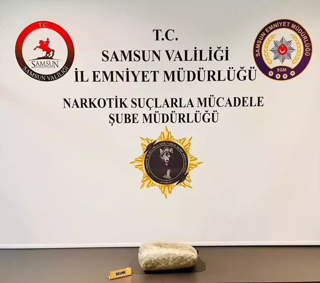 Samsun'da Uyuşturucu Operasyonu: 1 Gözaltı