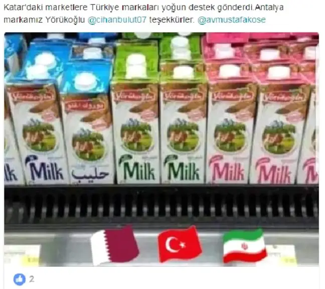 Antalya'dan Katar'a Süt, Yoğurt ve Peynir İhracatı