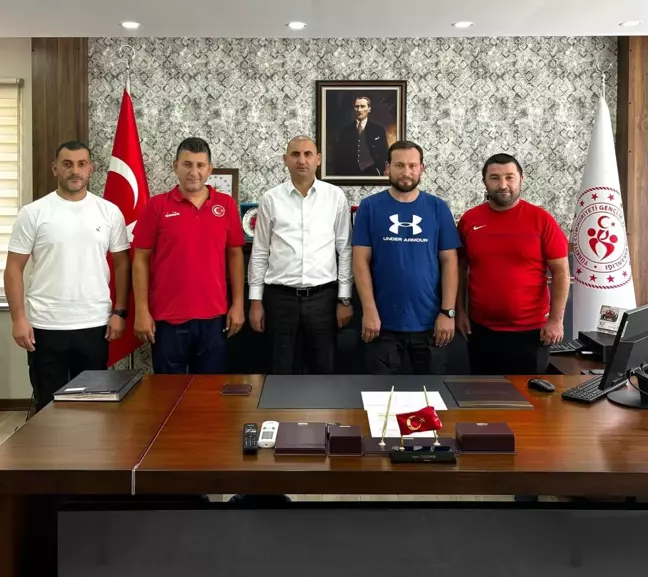 Bilecik Gençlik ve Spor İl Müdürü Yasin Özdemir'i Türkiye Judo Federasyonu Eğitim Kurulu Başkanı Mehmet Yılmaz ziyaret etti