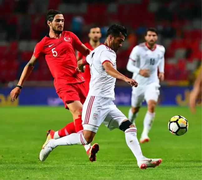 Hazırlık Maçı: Türkiye: 1 - İran: 0 (İlk Yarı)