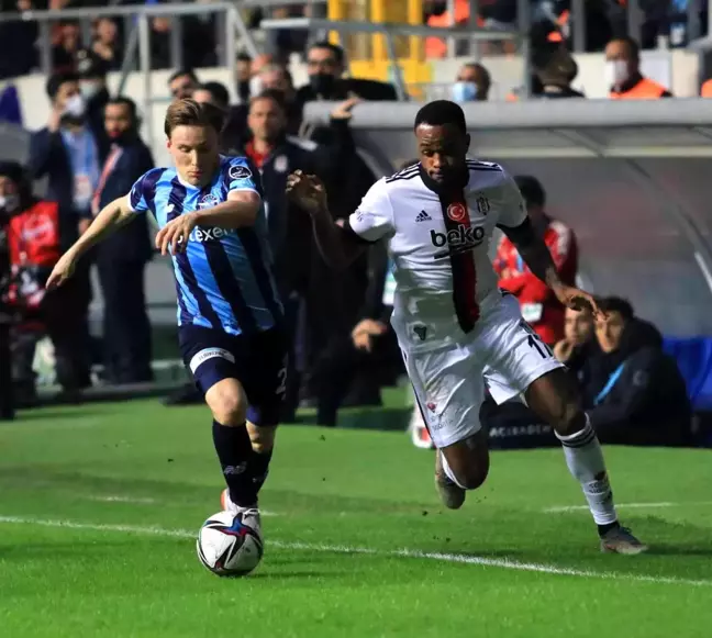 Spor Toto Süper Lig: Adana Demirspor: 0 - Beşiktaş: 1 (İlk yarı)
