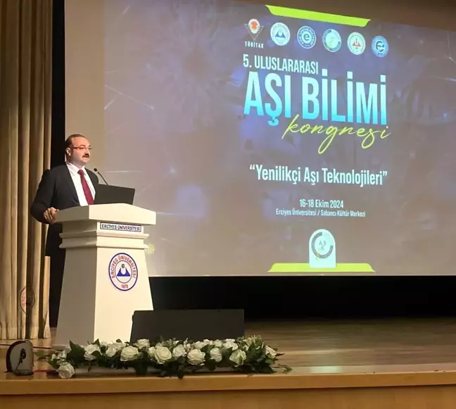 5. Uluslararası Aşı Bilimi Kongresi Kayseri'de Başladı