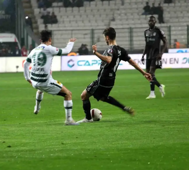 Beşiktaş, Konyaspor'u 2-0 Mağlup Etti