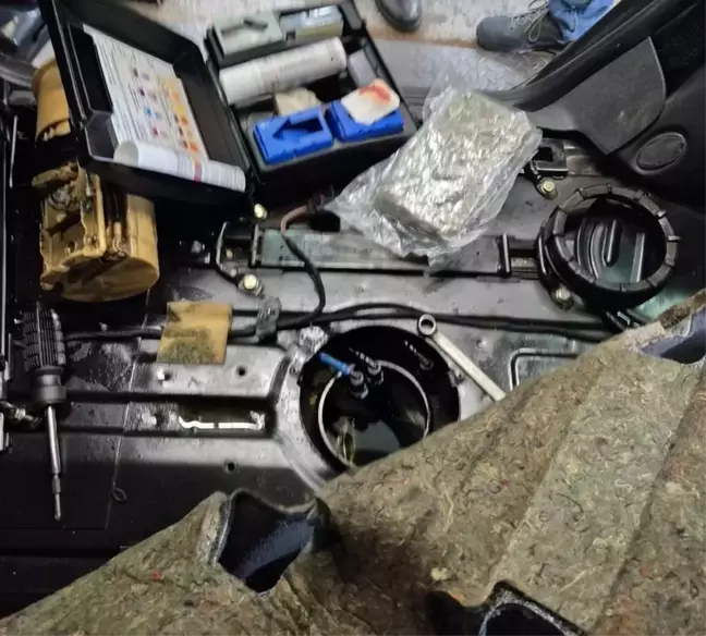 Sınırda 7,52 Kilogram Esrar Yakalandı