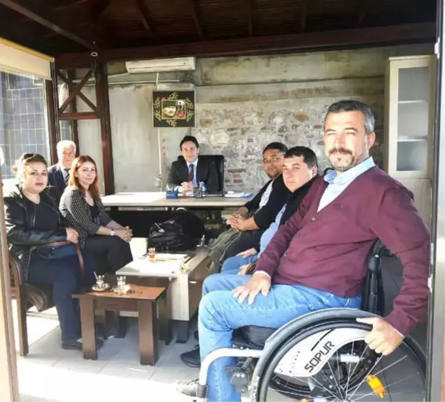 Boed Yönetiminden Kaymakam Görgülüaslan'a Nezaket Ziyareti