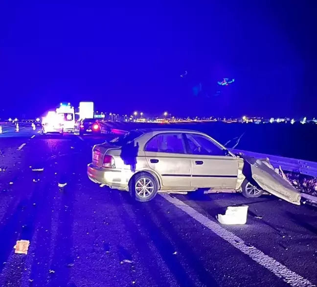 Bursa'da trafik kazasında 1 kişi hayatını kaybetti, 5 kişi yaralandı