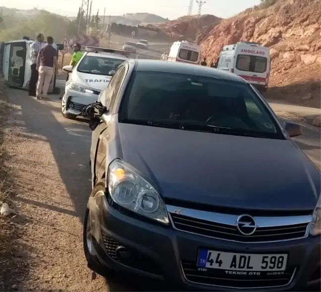 Son dakika haber: Malatya'da trafik kazası: 3 yaralı