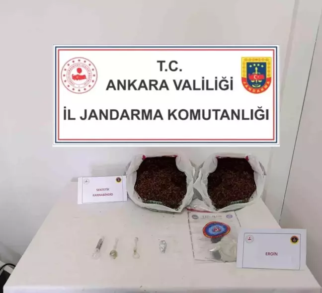 Ankara'da Uyuşturucu Operasyonu: 5 Bin 470 Gram Sentetik Kannabinoid Ele Geçirildi