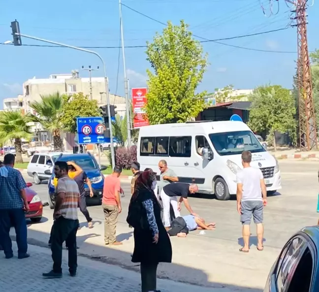 Yolun karşısına geçmeye çalılşan yaşlı adam feci şekilde can verdi! O anlar güvenlik kamerasında