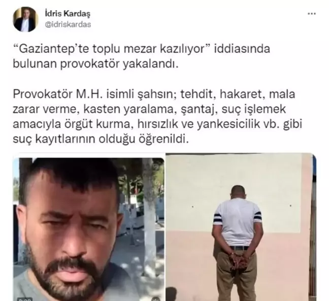 Toplu mezar iddiasında provokatör detayı