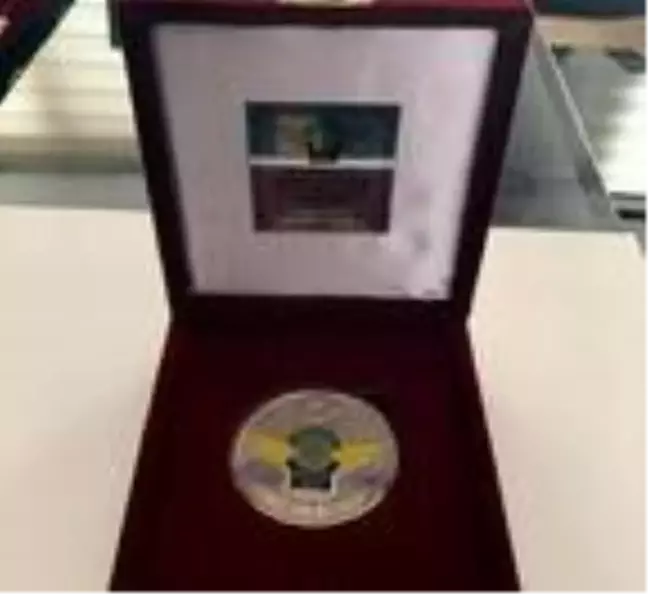 Akhisarspor'dan 50. yıla özel madalya