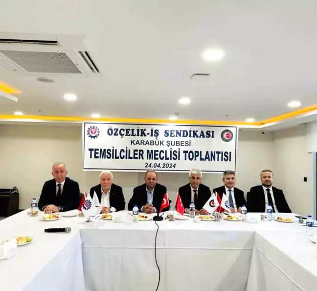 Özçelik-İş Sendikası Genel Başkanı Karabük'te Temaslarda Bulundu
