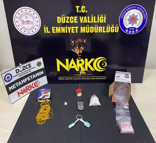 Düzce'de Uyuşturucu Operasyonunda 4 Tutuklama