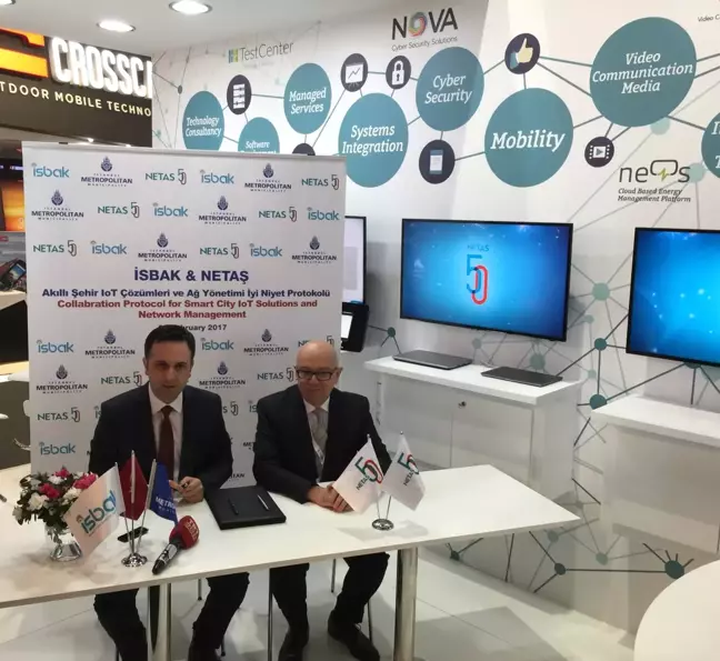 İSBAK ve NETAŞ'tan güçlü ağ sistemi için iş birliği yaptı