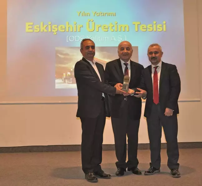 Ode Yalıtım Eskişehir Üretim Tesisine 'Yılın Yatırımı' Ödülü