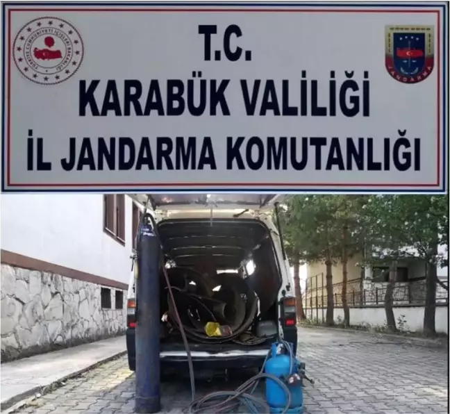 Karabük'te hırsızlık zanlısı 3 kişi tutuklandı