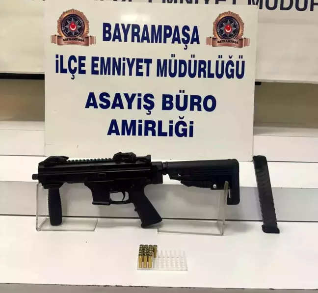Bayrampaşa'da Otomatik Tüfek Ele Geçirildi, 1 Kişi Gözaltına Alındı