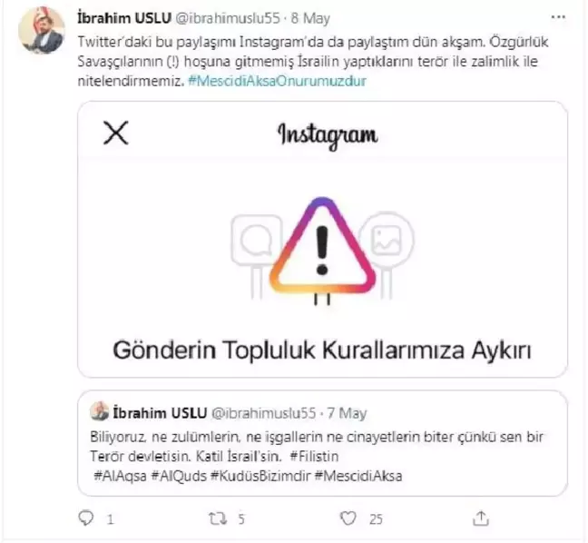 RTÜK Başkan Yardımcısı Uslu: Sen terör devletisin