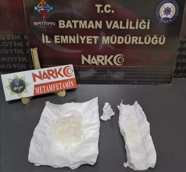 Batman'da Uyuşturucu Operasyonu: Bir Kişi Tutuklandı