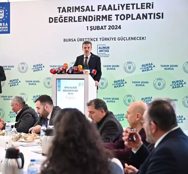 Bursa Büyükşehir Belediyesi Tarım Vizyonunu Paylaştı