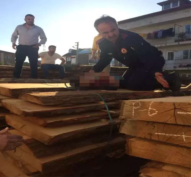Üzerine Kereste Devrilen Çocuk Hayatını Kaybetti