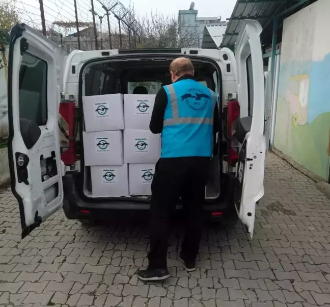 Eskişehir'den Yayladağı'ndaki Türkmen yetim ailelerine yardım eli