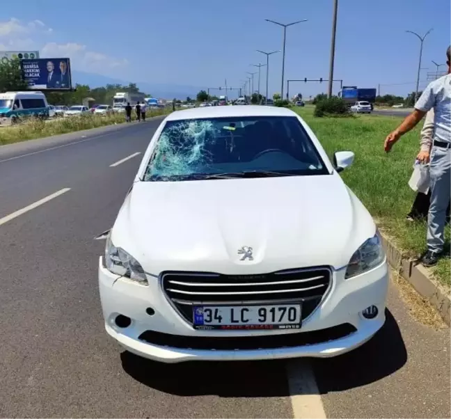 Manisa'da trafik kazası: 1 ölü, 1 ağır yaralı