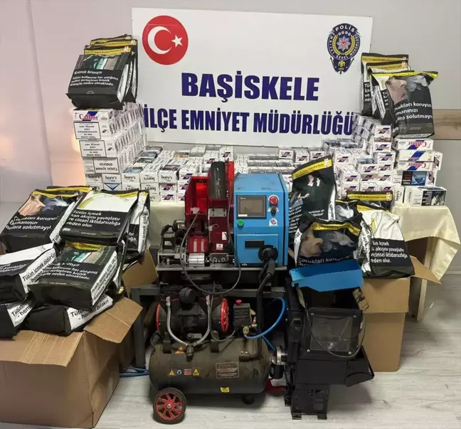 Başiskele'de Kaçak Sigara Operasyonu