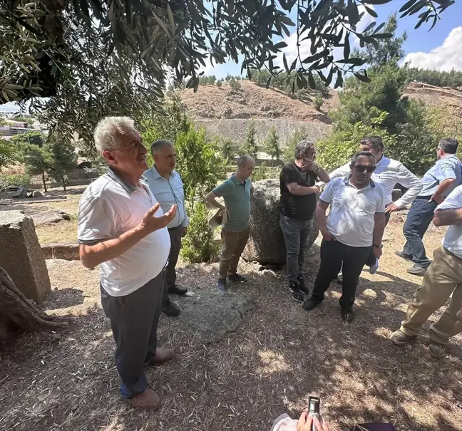 Gaziantep'teki Yesemek Taş Ocağı ve Heykel Atölyesi için karşılama merkezi projesi tamamlanıyor