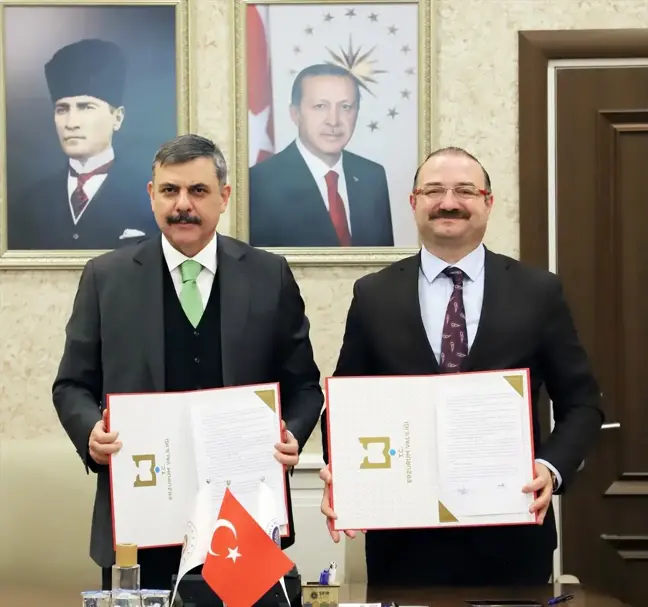 Erzurum Valiliği ve Atatürk Üniversitesi Arasında Stratejik İşbirliği Protokolü İmzalandı