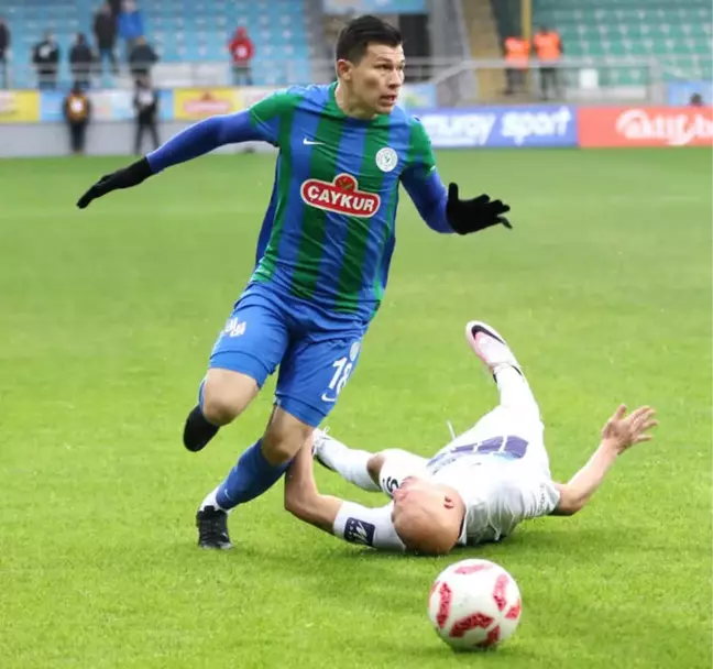 Rizespor Evinde Kazanmayı Bildi