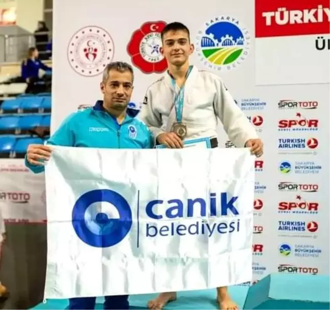 Canikli Milli Judocu Balkan ikincisi
