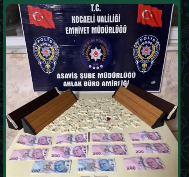 Gölcük'te Kumar Oynayan 3 Kişiye 27 Bin Lira Ceza