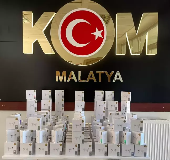 Malatya'da Kaçak Cep Telefonları Operasyonu: 2 Şüpheli Gözaltına Alındı