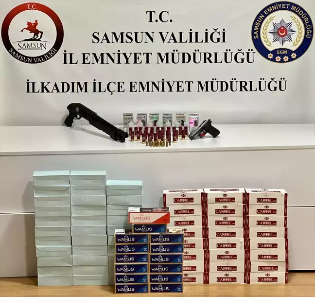 Samsun'da Kaçakçılık Operasyonu: 1 Gözaltı