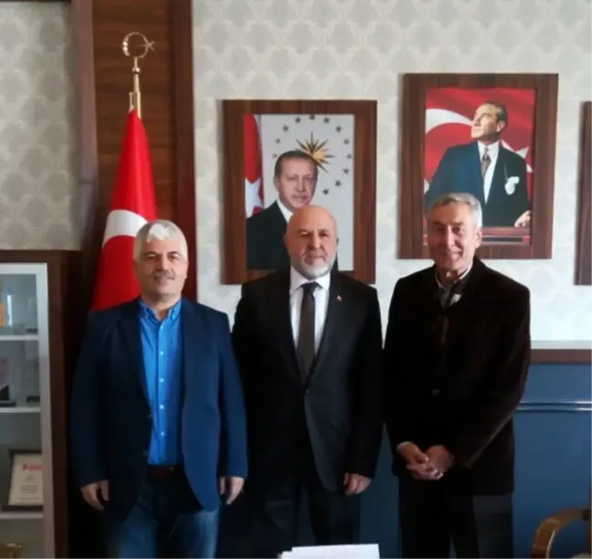 Baykara'dan, Başkan Sel'e Ziyaret