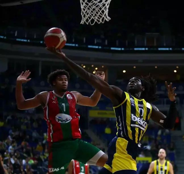 P. Karşıyaka, Fenerbahçe'ye 30 sayı farkla yenildi