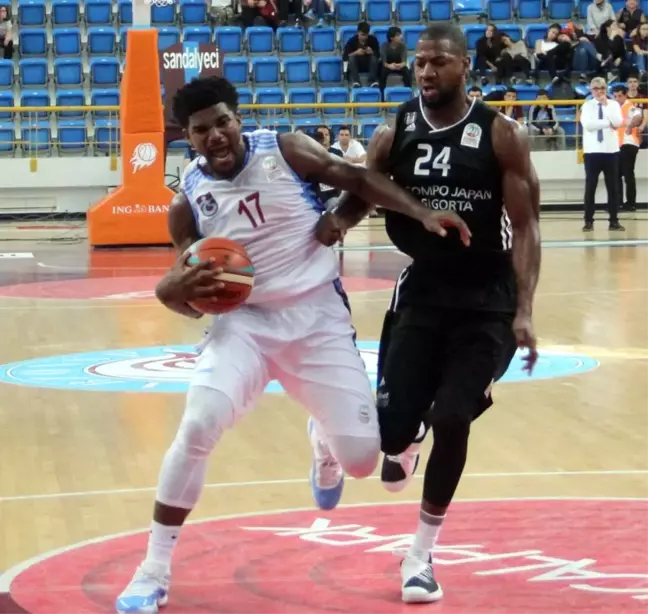 Tahincioğlu Basketbol Süper Ligi: Trabzonspor Mp: 71 - Beşiktaş S.j.: 82