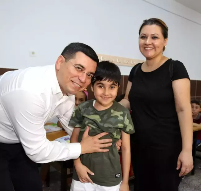 Başkan Tütüncü'den Emre ve Ege'ye sürpriz ziyaret