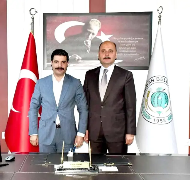 Kaymakam Bağlı'dan Kaymakam Sevgili ve Başkan Doğru'ya ziyaret
