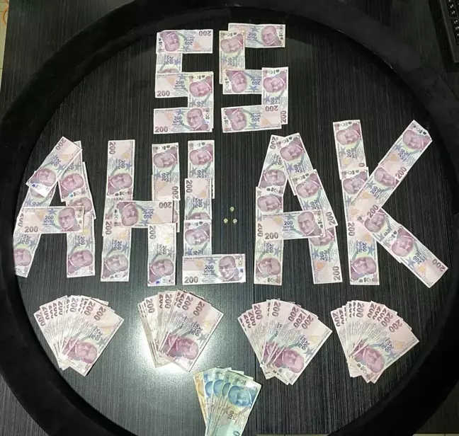 Samsun'da bir kafede kumar oynayanlara para cezası
