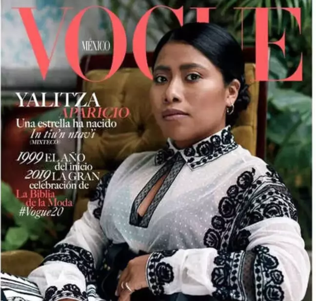 Netflix'teki 'Roma' Filmi ile Ünü Dünyaya Yayılan Meksika Kızılderilileri'nden Yalitza Aparicio...