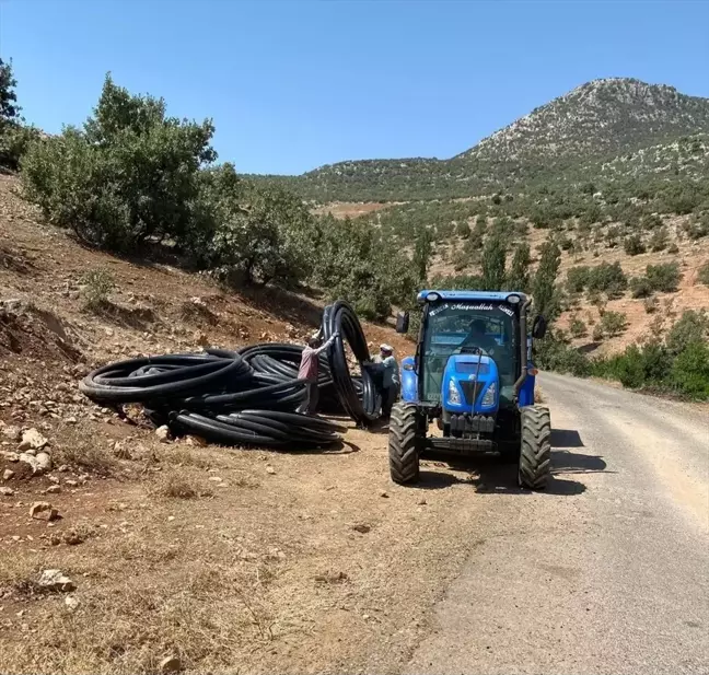 Hasankeyf ilçesinde sebze meyve bahçelerinde su sorunu giderildi